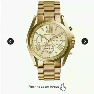 Michael Kors Gold-Tone Bradshaw Watch